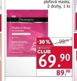 Neutrogena hydrogelová pleťová maska