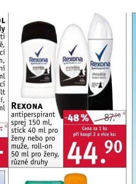 Rexona antiperspirant