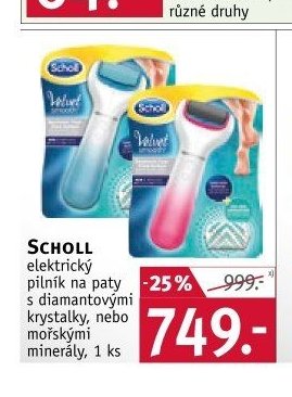 Scholl elektrický pilník na paty