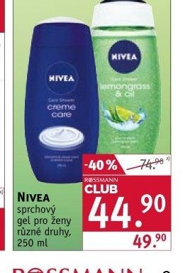 Nivea sprchový gel