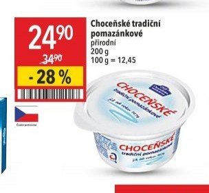 Choceňské tradiční pomazánkové