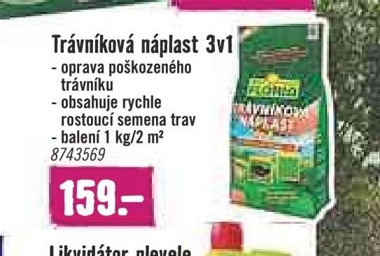 Trávníková náplast 3v1 - Hornbach akcniletaky.com