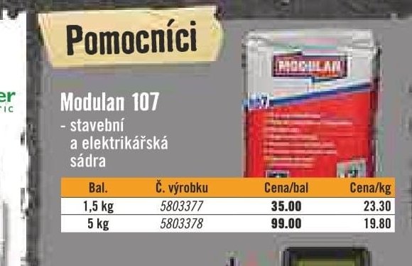 Modulan 107 - Hornbach akcniletaky.com