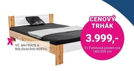 FUTONOVÁ POSTEL „VEGA“
