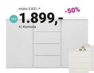 KOMODA SIDEBOARD „BIANCO“