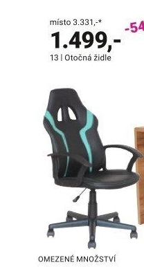 OTOČNÁ ŽIDLE „BOSTON“