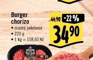 Burger chorizo