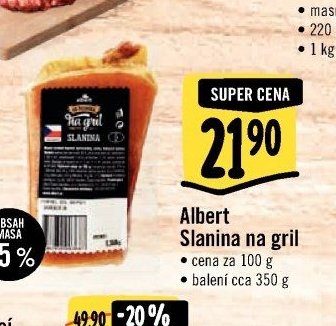 Albert Slanina na gril