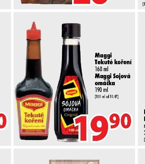 Maggi Tekuté koření / Sojová omáčka