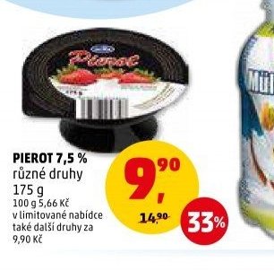 PIEROT 7,5 % různé druhy
