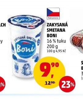 ZAKYSANÁ SMETANA BONI 16 % tuku