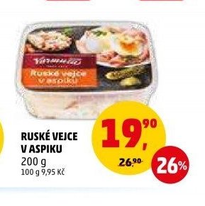RUSKÉ VEJCE V ASPIKU