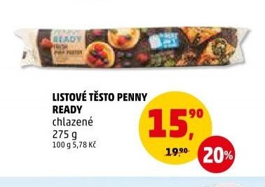 LISTOVÉ TĚSTO PENNY READY