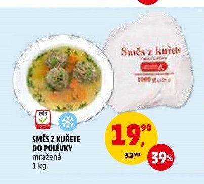 SMĚS Z KUŘETE DO POLÉVKY