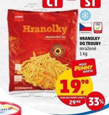 HRANOLKY DO TROUBY mražené 1 kg