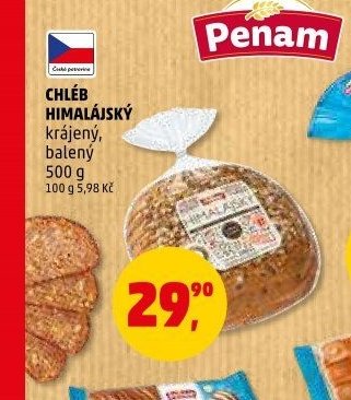 CHLÉB HIMALÁJSKÝ krájený, balený 500 g