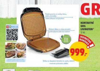 Kontaktní gril Livington