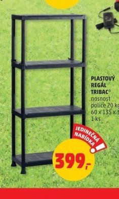 PLASTOVÝ REGÁL TRIBAC