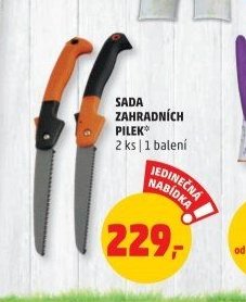 SADA ZAHRADNÍCH PILEK
