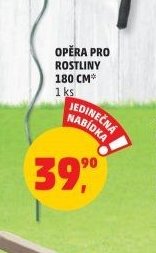 OPĚRA PRO ROSTLINY 180 CM