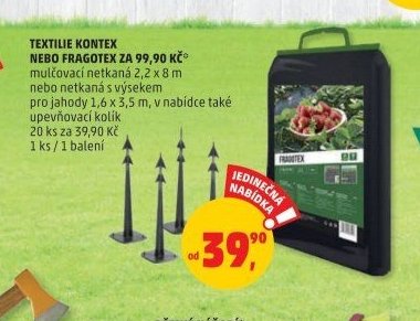 TEXTILIE KONTEX NEBO FRAGOTEX