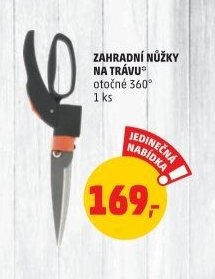 Zahradní nůžky na trávu