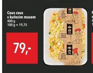 Cous cous s kuřecím masem