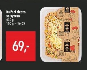 Kuřecí rizoto se sýrem