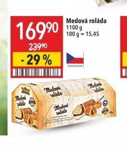 Medová roláda