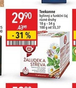 Teekanne bylinný a funkční čaj