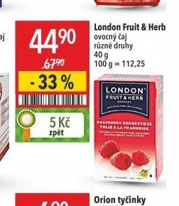 London Fruit & Herb ovocný čaj
