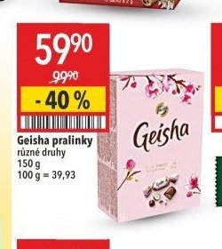 Geisha pralinky