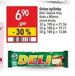 Orion tyčinky Deli, Sóové řezy, Koko a Milena