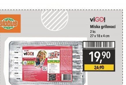 Vigo! Miska grilovací 2 ks