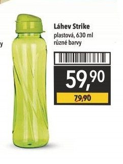 Láhev Strike plastová, 630 ml různé barvy