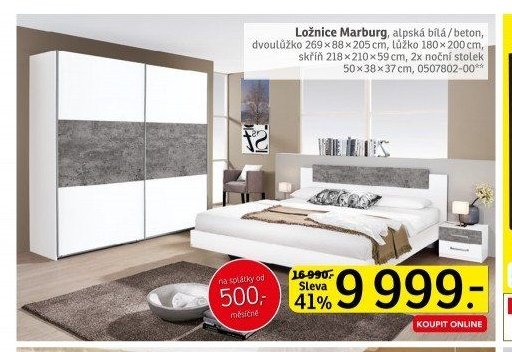 Ložnice Marburg - ASKO akcniletaky.com