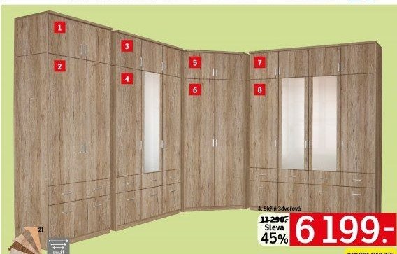 Variabilní skříňový program Bremen - ASKO akcniletaky.com