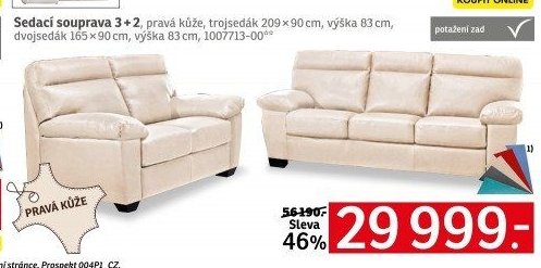 Sedací souprava 3 + 2 - ASKO akcniletaky.com