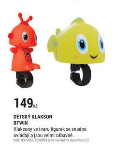 DĚTSKÝ KLAKSON BTWIN
