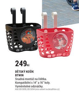 DĚTSKÝ KOŠÍK BTWIN
