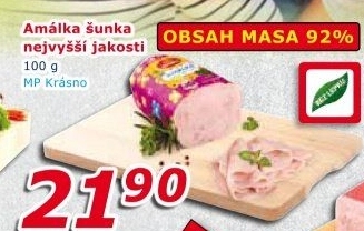 Šunka Amálka nejvyšší jakosti Krásno