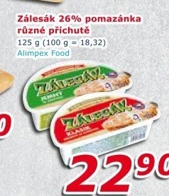 Sýr termizovaný Zálesák