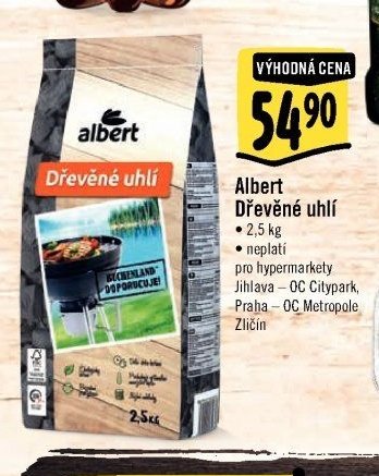 Albert Dřevěné uhlí