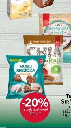 Semix müsli srdíčka