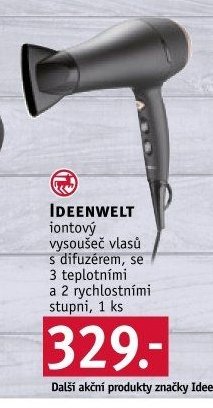 IDEENWELT iontový vysoušeč vlasů