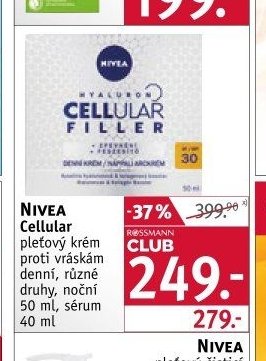 NIVEA CELLULAR pleťový krém proti vráskám