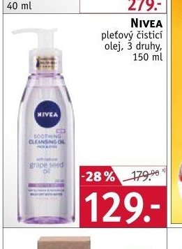 NIVEA pleťový čistící olej