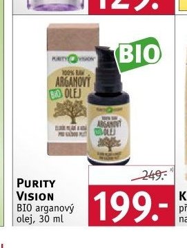 PURITY VISION BIO arganový olej