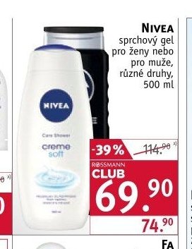 Nivea sprchový gel