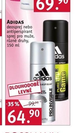 Adidas deosprej pánský